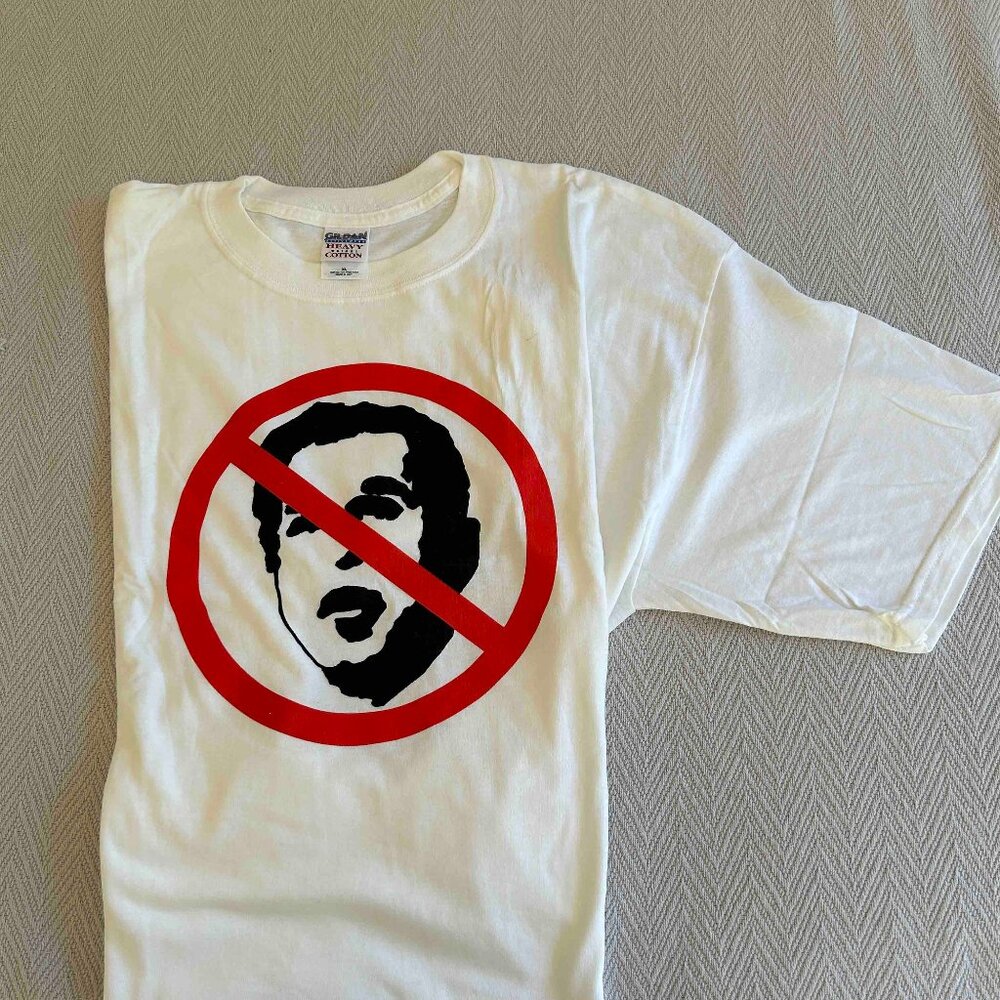 NWOT Vintage Bush Protest Graphic Tee-Xl